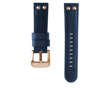 Cinturino per orologio TW Steel CEB121 Pelle Blu 22mm
