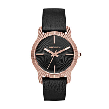 Cinturino per orologio Diesel DZ5512 Pelle Nero 18mm