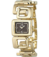 Cinturino per orologio Fossil ES2136 Acciaio inossidabile Placcato oro 25mm