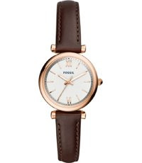 Cinturino per orologio Fossil ES4472 Pelle Marrone 12mm