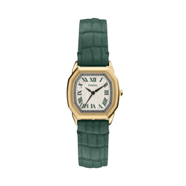 Cinturino per orologio Fossil ES5427 Pelle Verde 16mm
