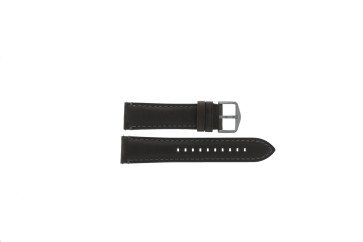 Cinturino per orologio Fossil FS5378 Pelle Marrone scuro 22mm