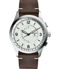 Cinturino per orologio Fossil FTW1204 Pelle Marrone 22mm