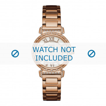 Guess cinturino dell‘orologio W0831L2 South Hampton Metallo Salito 16mm