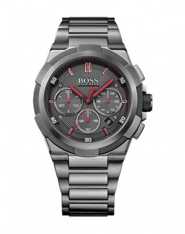 Cinturino per orologio Hugo Boss HB-280-1-34-2886 / HB659002518 / HB1513361 Acciaio Grigio antracite