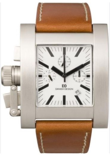 Cinturino per orologio Danish Design IQ15Q712 / IQ15Q730 / IQ15Q731 / IQ12Q731 / IQ13Q731 Pelle Marrone scuro 26mm