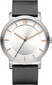 Cinturino per orologio Danish Design IV17Q1047 Pelle Nero