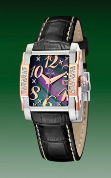 Cinturino per orologio Jaguar J648-4 Pelle Nero