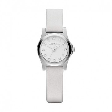 Cinturino per orologio Marc by Marc Jacobs MBM1234 Pelle Bianco 11mm