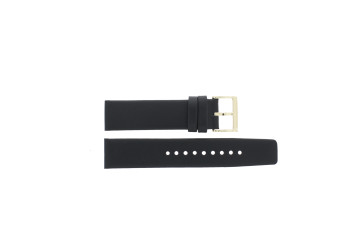 Cinturino per orologio Marc by Marc Jacobs MBM1246 Pelle Nero 20mm