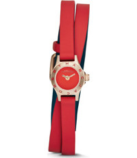 Cinturino per orologio Marc by Marc Jacobs MBM5534 Silicone Rosso 7mm