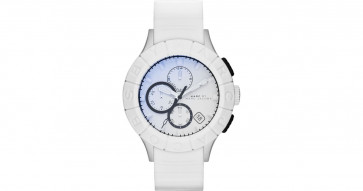 Cinturino per orologio Marc by Marc Jacobs MBM5542 Silicone Bianco 20mm
