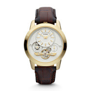 Cinturino per orologio Fossil CH2882 Pelle Marrone 22mm