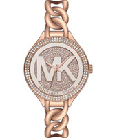Cinturino per orologio Michael Kors MK3475 Acciaio Vino rosé 14mm