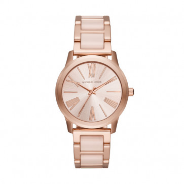 Cinturino per orologio Michael Kors MK3595 Acciaio Vino rosé 20mm