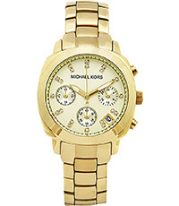 Cinturino per orologio Michael Kors MK5132 Acciaio Placcato oro 18mm