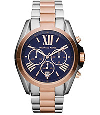 Cinturino per orologio Michael Kors MK5606 Acciaio Bi-colore 22mm