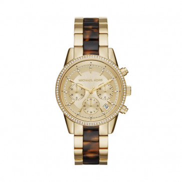 Cinturino per orologio Michael Kors MK6322 Acciaio Bi-colore 18mm