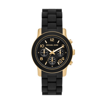 Cinturino per orologio Michael Kors MK7385 Acciaio Nero 20mm