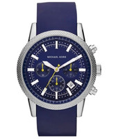 Cinturino per orologio Michael Kors MK8240 Silicone Blu 22mm