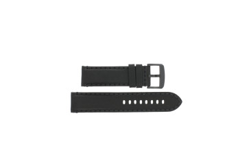 Cinturino per orologio Tissot CHRONO XL / T600046826 Pelle Nero 22mm