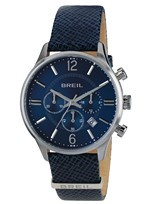 Cinturino per orologio Breil TW1780 Pelle Blu 20mm