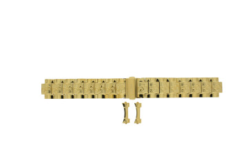 Cinturino per orologio Guess W1280L2 / Anna Acciaio Placcato oro 18mm