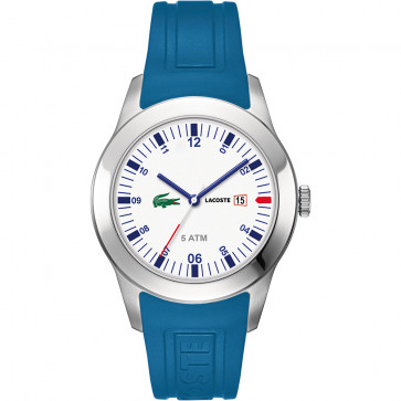 Lacoste cinturino dell‘orologio 2010630 / LC-11-1-14-2339 Gomma Blu 22mm
