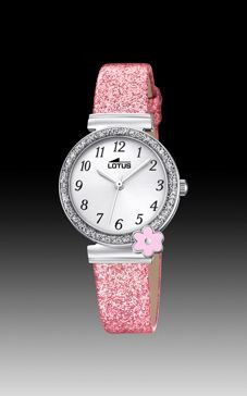 Cinturino per orologio Lotus 18625-1 Pelle Rosa 11mm
