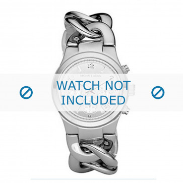 Michael Kors cinturino dell‘orologio MK3134 Metallo Argento