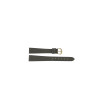 Cinturino per orologio Universale 1030756.14 Pelle Grigio 14mm