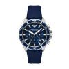 Cinturino per orologio Armani AR11588 Nylon/perlon Blu 22mm