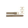Cinturino per orologio Fossil ES3466 / RILEY Pelle Beige 12mm