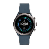 Cinturino per orologio Fossil FTW4021 Silicone Blu 20mm