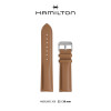 Cinturino per orologio Hamilton H690.685.106 Pelle Marrone 22mm