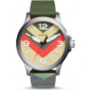 Cinturino per orologio Fossil JR1522 Silicone Verde 22mm