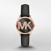 Cinturino per orologio Michael Kors MK2860 Pelle Nero 16mm