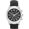 Cinturino per orologio Michael Kors MK8215 Pelle Nero 24mm