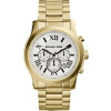 Cinturino per orologio Michael Kors MK8345 Acciaio Placcato oro 22mm