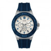 Cinturino per orologio Guess W0674G4 / W0674G2 Gomma Blu 19mm