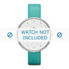 Skagen cinturino dell‘orologio SKW2134 Pelle Turchese 14mm