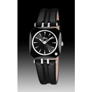 Cinturino per orologio Lotus 15853/6 Pelle Nero
