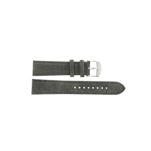 Cinturino per orologio Universale 91740.08.20 Tela Grigio 20mm