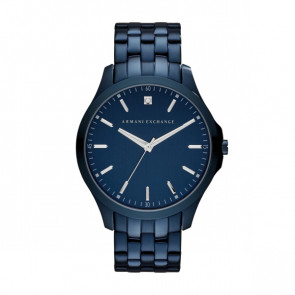 Cinturino per orologio Armani Exchange AX2184 Acciaio Blu 22mm