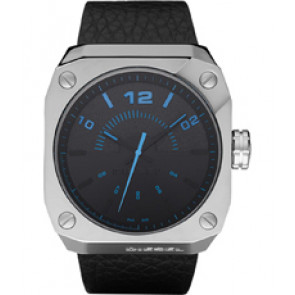 Cinturino per orologio Diesel DZ1435 Pelle Nero 30mm