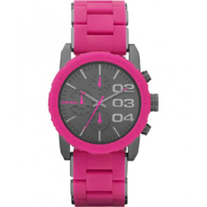 Cinturino per orologio Diesel DZ5362 Acciaio/Silicone Rosa 22mm