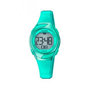 Cinturino per orologio Calypso K5738-5 Gomma Turchese