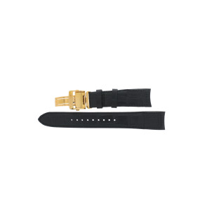 Cinturino per orologio Seiko SSA278J1 / 4R39-00L0 / L0C8011P0 Pelle Nero 21mm