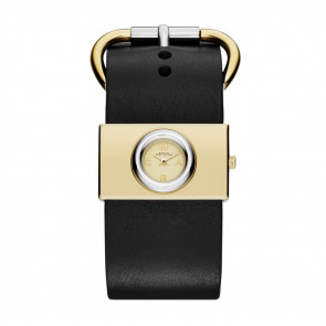 Cinturino per orologio Marc by Marc Jacobs MBM1394 Pelle Nero 30mm