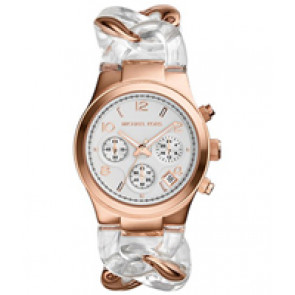 Cinturino per orologio Michael Kors MK4282 Acciaio Bi-colore 24mm